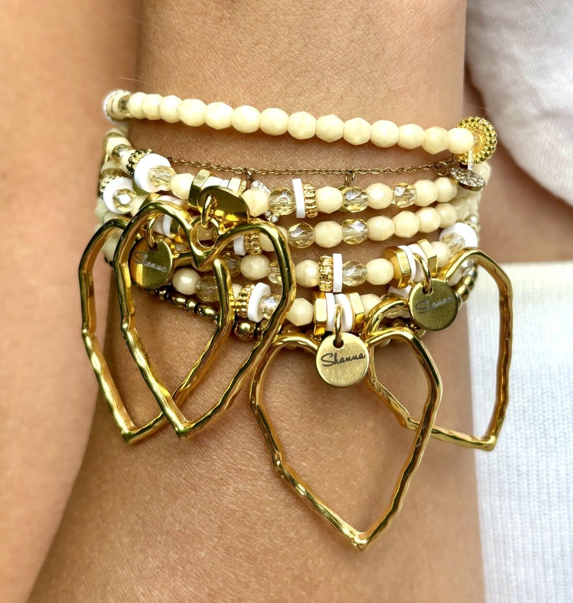Bracelet Pompéi Beige