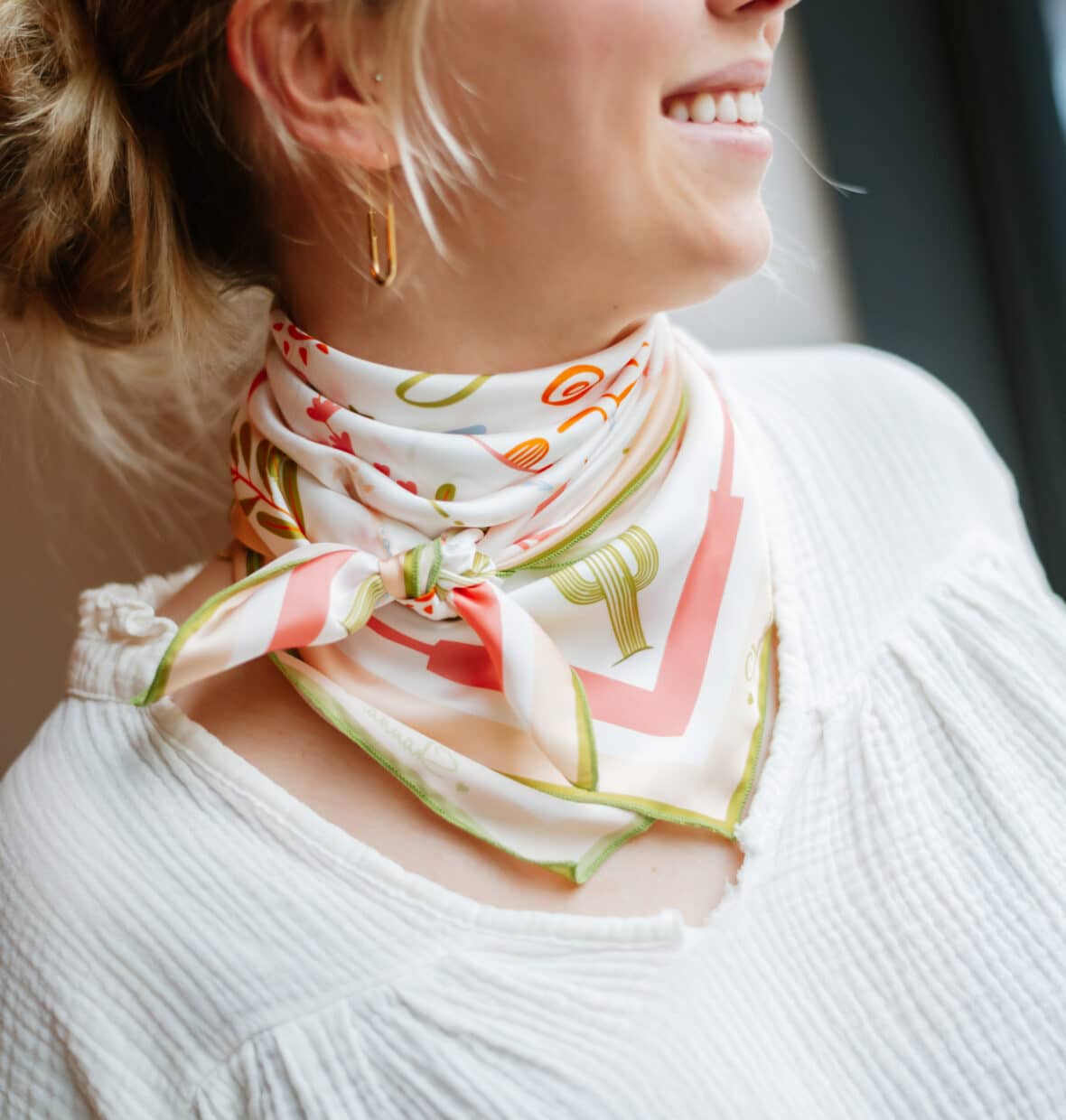 Mini Carré LOVE “Cactus”